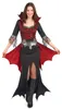 Barock-Vampirin Damenkostüm für Halloween Produktbild-Vorschau 1