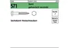 A product information card showing a drawing of a screw and its specifications. Produktbild-Vorschau