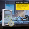 Fliegengitter Fenster ohne Bohren Spannrahmen 130x150 weiß Produktbild-Vorschau 3