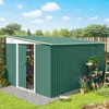 Outsunny 8,9 ㎡ Gerätehaus Stahl-Geräteschuppen mit Produktbild-Vorschau 2