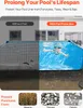 VEVOR Rechteckige Poolunterlage, 3,6 x 7,3 m, Bodenplane Produktbild-Vorschau 2