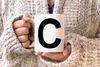 Kaffee-Tasse Buchstaben Buchstabe Arial Bold glänzend Produktbild-Vorschau 4