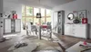Vitrine Blanc brillantReproduction béton, 4 portes, Voir les images du produit 12