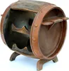 DanDiBo Weinregal Holz Weinfass Braun 33 cm 2110 Bar Produktbild-Vorschau 2
