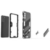 A disassembled phone case and phone are displayed against a white background. Produktbild-Vorschau
