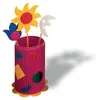 folia 741009 Bastelwellkarton, (B)500 x (H)700 mm, farbig Produktbild-Vorschau 9