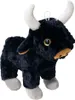 Doudou taureau en noir "Stier" - 30 cm Voir les images du produit 3