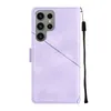 Hülle für Samsung Galaxy S23 Ultra Prägung Flip Leder Produktbild-Vorschau 4