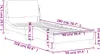 Bettgestell "Dover" Dunkelgrau 90x200 cm Stoff Produktbild-Vorschau 10