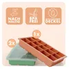 Blumtal Eiswürfelformen Silikon 3er Set - 15er Produktbild-Vorschau 2