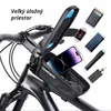 Taška na riadidlá bicykla EVA hard shell - vodotesná, s Náhľad obrázku produktu 2