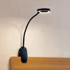 Prios LED-Klemmleuchte Harumi, schwarz, Akku, USB, 51 cm Produktbild-Vorschau 2