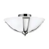 Elstead Bolla Deckenleuchte E27 2-fach 20cm Nickel Produktbild-Vorschau 1