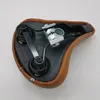 Selle Monte Grappa Sattel Braun mit creme-farbenem Produktbild-Vorschau 2