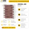 AMK Fassadenpaneele 410 Mix-rot – Flexible Steinverkleidung Produktbild-Vorschau 3