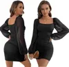 Elegantes Kleid - Damen - Modisches Abendkleid - Minikleid Produktbild-Vorschau 4