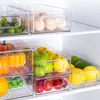 Sada 6 kusů organizérů do lednice, s 16 samolepkami, úložná Náhled obrázku produktu 12
