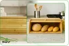Chlebak bambusowy drewniany rolowany kuchenny 40x27x16 | Podgląd zdjęcia produktu 4