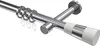 Interdeco Gardinenstange / Vorhangstange Chrom, Typ Produktbild-Vorschau 1