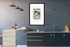MuchoWow® MuchoWow® Gerahmtes Poster Surfbrett - Meer - Produktbild-Vorschau 5