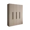 Drehtürenschrank Kleiderschrank Schrank 180 cm Beige farben Produktbild-Vorschau 1