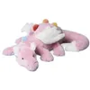 Drachen Kuscheltier 50cm – Plüsch Drache Kissen – Hellrosa Produktbild-Vorschau 2