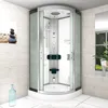 Dampfdusche Duschtempel Sauna Dusche Duschkabine D46-00M2 Produktbild-Vorschau 2