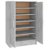 Best Garten, Schuhschrank Betongrau 60x35x92 cm Spanplatte  Produktbild-Vorschau 6