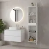 RODAN | Armadio alto per bagno - Bianco - 136 cm - MODERN - Anteprima dell’immagine prodotto 3