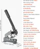Ręczne nożyce dźwigniowe VEVOR, 155 mm, nożyce do blachy, Podgląd zdjęcia produktu 7