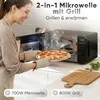 ProfiCook® Mikrowelle mit Grill | 800W Grill | 20L | 8 Produktbild-Vorschau 12
