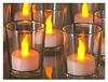 LED čajová svíčka s časovačem na baterie (součástí balení) Náhled obrázku produktu 4