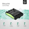CELLONIC 1x Batterie pour Poste émetteur-récepteur Voir les images du produit 3