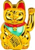 Dekoelement Winkekatze 20 cm gold Produktbild-Vorschau 4