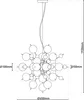 Näve Leuchten Lampa wisząca EXPLOSION z G9 Lampa wisząca Podgląd zdjęcia produktu 5