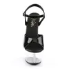 ASPIRE-609 Damen Sandale von Pleaser, Schwarz Transparent , Produktbild-Vorschau 2