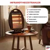 EUROtops Infrarot-Heizstrahler 800 W – 2 Heizstufen, Timer, Produktbild-Vorschau 2