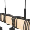 Lustr Eglo Townshend 5 44075 4xE27 60 W černý/hnědý Náhled obrázku produktu 5