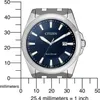 Citizen Herrenuhr aus Edelstahl mit Eco Drive und Datum Produktbild-Vorschau 5