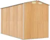 vidaXL Geräteschuppen Hellbraun 192x357x223 cm Verzinkter Produktbild-Vorschau 6