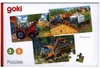 goki Puzzle Box "Fahrzeuge" 3 verschiedene Puzzle mit Produktbild-Vorschau 4