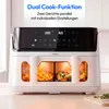 MEDION P25 XXL Flex M Airfryer mit 2 Kammern - 10,8 Liter - Produktbild-Vorschau 8