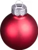 Mini Weihnachtskugeln Rot Glas Matt Glanz Ø3cm, 22 St, Produktbild-Vorschau 2