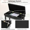 Sgabello per pianoforte regolabile in altezza COSTWAY, Anteprima dell’immagine prodotto 3