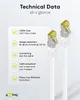 Goobay 91089 Câble patch RJ45 CAT 6A S/FTP (PiMF), 500 MHz Voir les images du produit 6