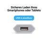 USB-A Ladegerät mit 2m USB-C Ladekabel – Ladegerät für Produktbild-Vorschau 3