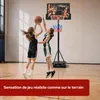Panier de basket KM-Fit réglable en hauteur (110–210 cm), Voir les images du produit 8