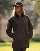 Walker and Hawkes Damen Wachsjacke Victoria – Braun 38 Produktbild-Vorschau 5