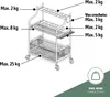eluno Organisateur d'outils de jardin, chariot à outils Voir les images du produit 8