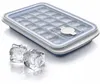 Arendo Eiswürfelform Silikon mit Deckel und Einfüllöffnung, Produktbild-Vorschau 1